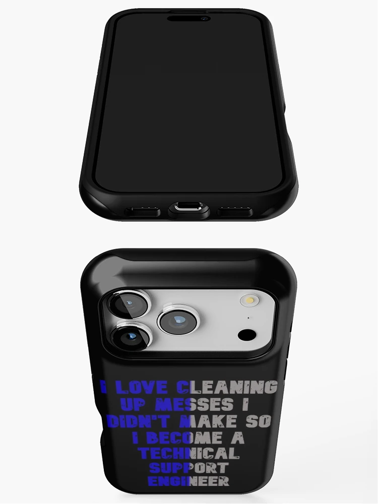 Thumbnail 3 of 4, iPhone Case, Technical Support Engineer designed and sold by Rulaly.