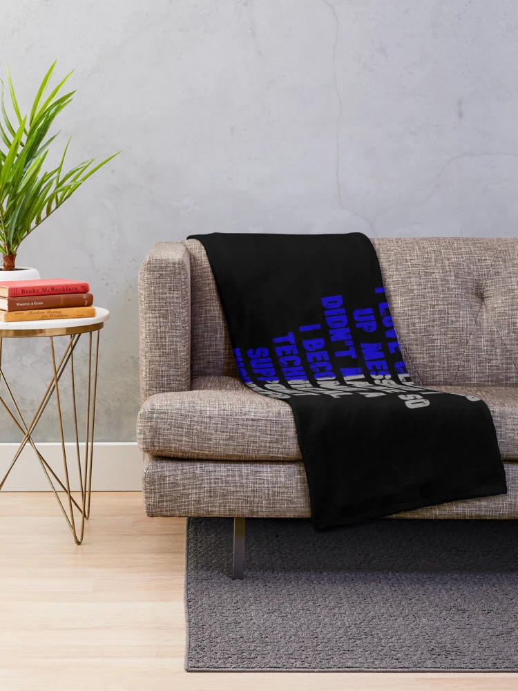 Thumbnail 2 of 6, Throw Blanket, Technical Support Engineer designed and sold by Rulaly.