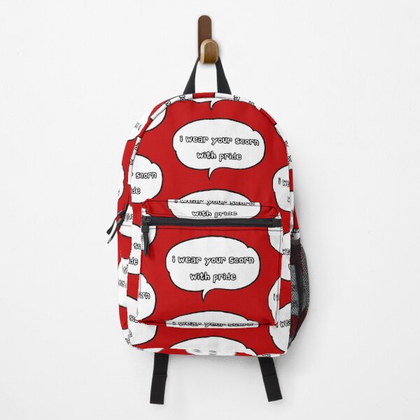 Item preview, I wear your scorn with pride (speech bubble) designed and sold by SolidEarthArt.