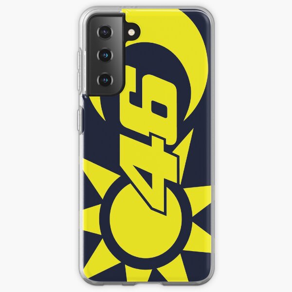 VR 46 Soleil et Lune Coque souple Samsung Galaxy
