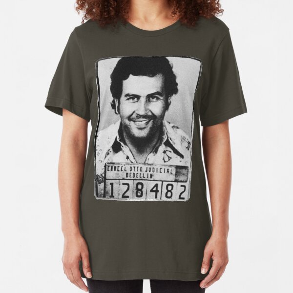Escobar Mugshot Slim Fit T-Shirt