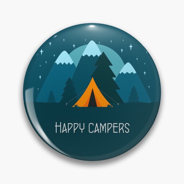 Artikelvorschau, Happy Campers Motiv entworfen und verkauft von OByD.