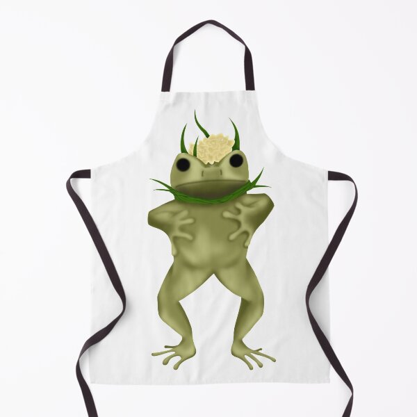 Item preview, Frog with flowers designed and sold by St1ck2U.