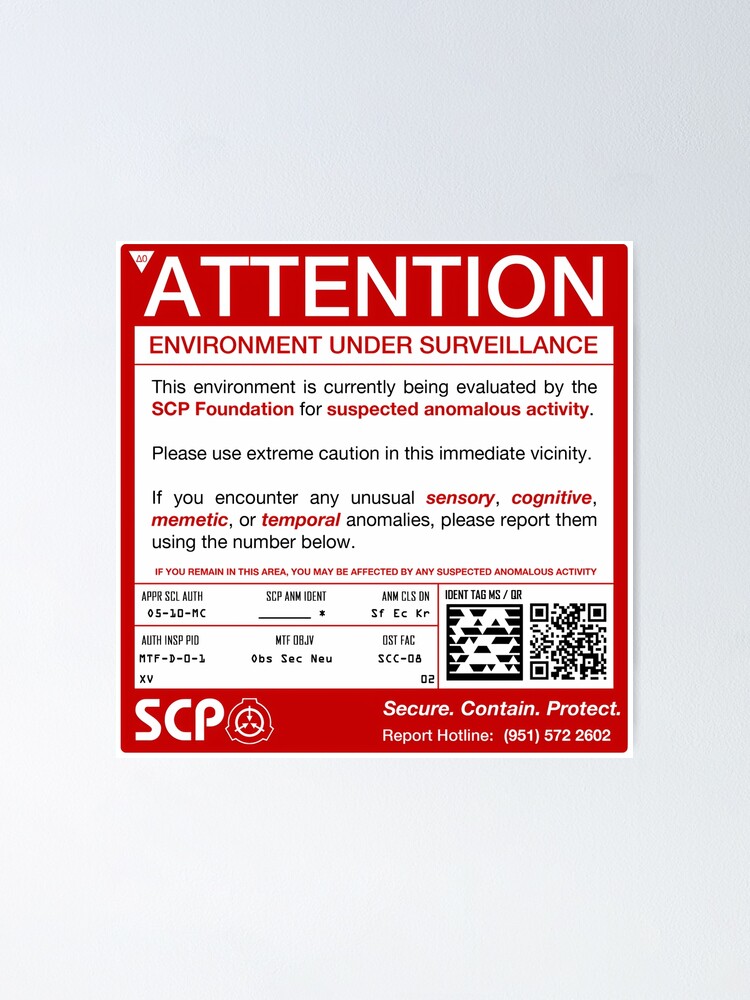 SCP Poster There is No Site-5 Scp-foundation 