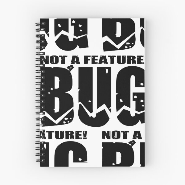 Item preview, Not a feature, a bug - black designed and sold by reIntegration.