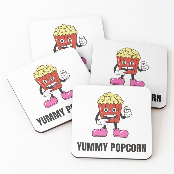 Item preview, Popcorn Food Kawaii Face designed and sold by Blok45.