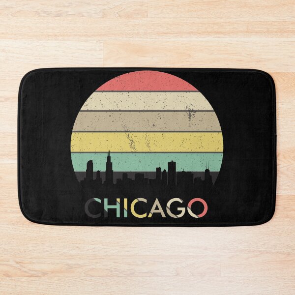 Item preview, CHICAGO vintage design, silhouette design, sunset design, atlanta skyline designed and sold by greatatlas.
