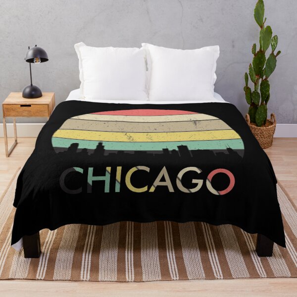 Item preview, CHICAGO vintage design, silhouette design, sunset design, atlanta skyline designed and sold by greatatlas.