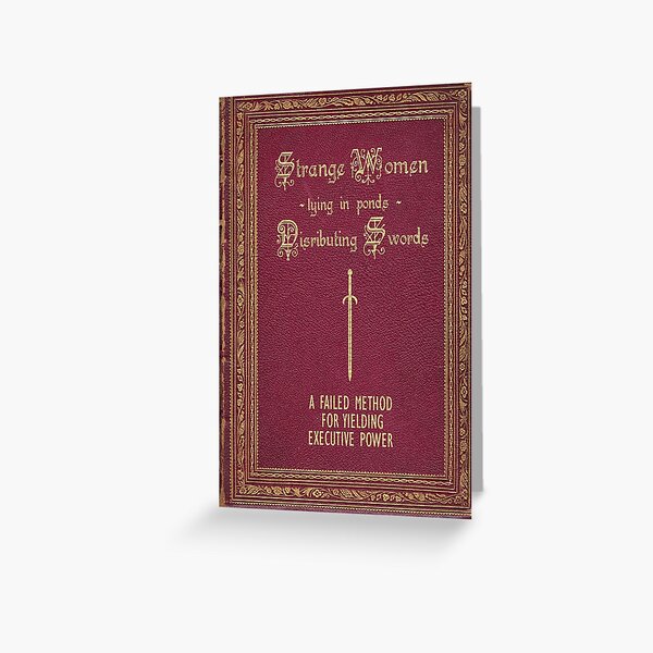 Artikel-Vorschau von Seltsame Frauen liegen in Teichen - Monty Python Suche nach dem Heiligen Gral, designt und verkauft von elevens.