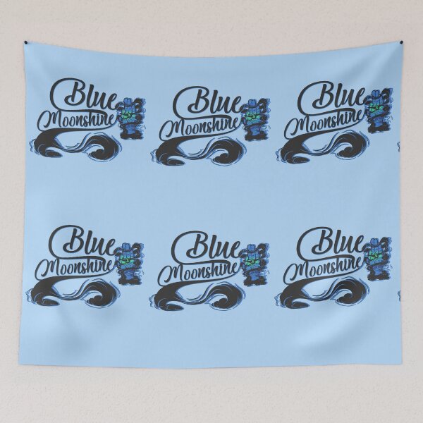 Item preview, Blue Moonshine Marijuana Strain Dope Art Package designed and sold by DabGraphic.