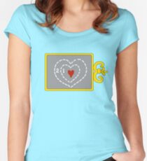 Two Sizes Too Small Women's Fitted Scoop T-Shirt