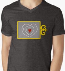 Two Sizes Too Small Men's V-Neck T-Shirt