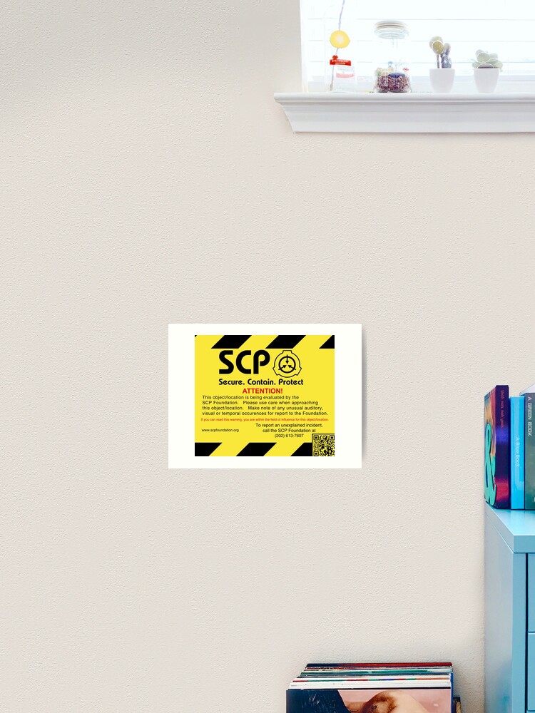 SCP Foundation Logo HD Poster by Raildur