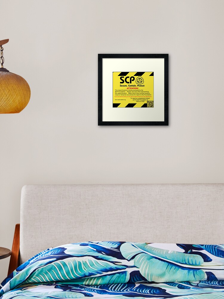 SCP Yellow Sign Poster by Raildur