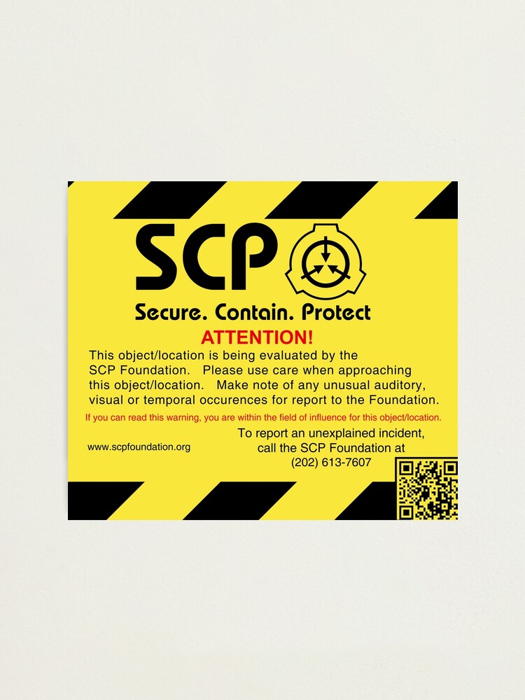 SCP 173 HQ Poster by Raildur