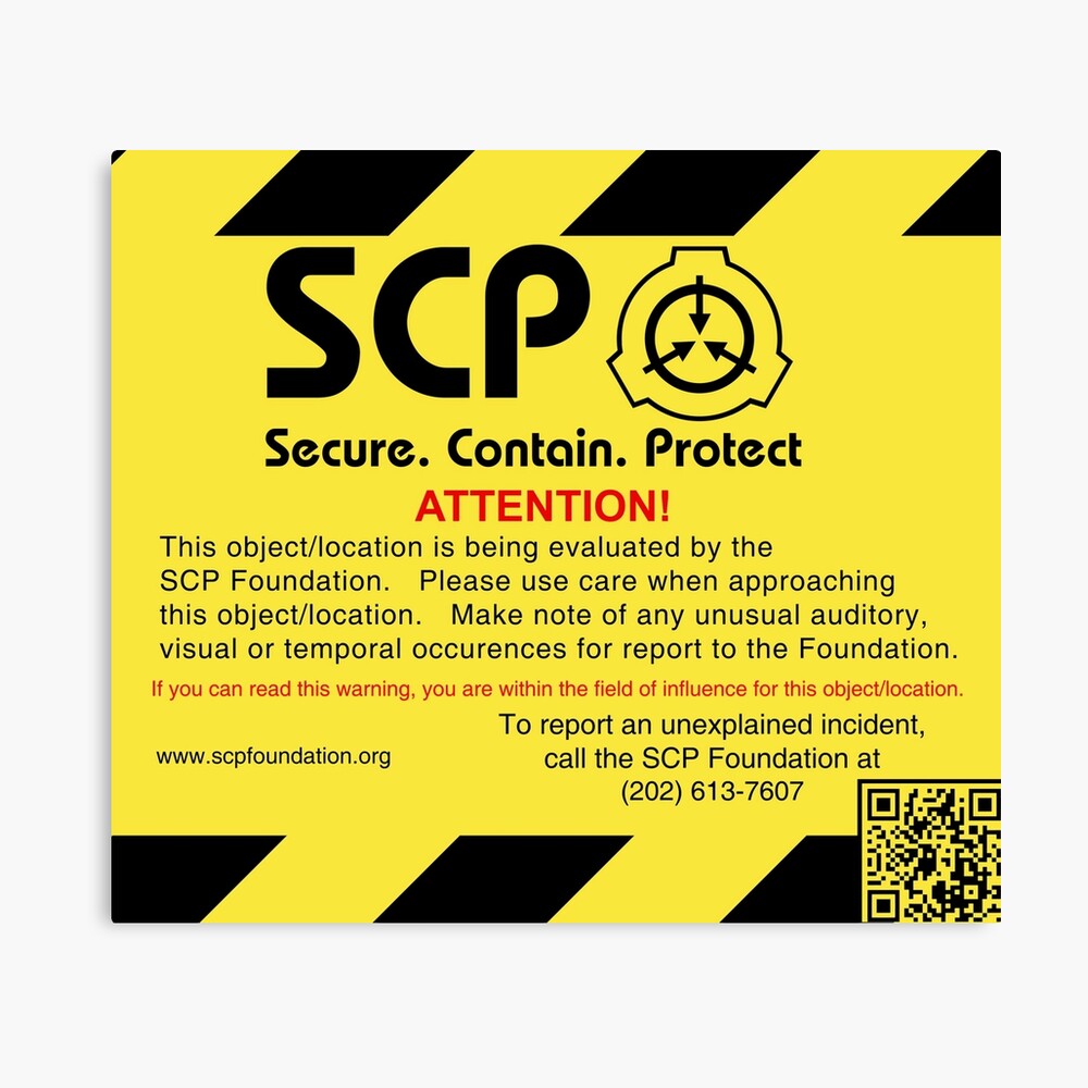 Welcome To The SCP Foundation