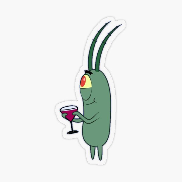 Plankton spongebob | Sticker