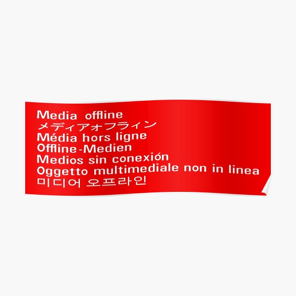 Media offline - Premier error still not fixed Poster