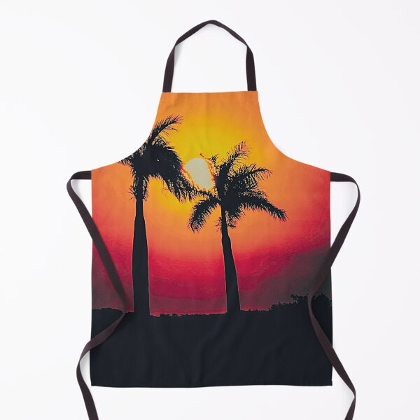 Item preview, sunset palmtrees designed and sold by cutecrazytshirt.