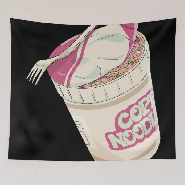 Aperçu de l'œuvre Soupe de ramen kawaii japonaise des années 90 créée et vendue par Martin-bivert.