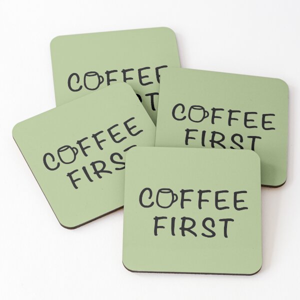 Item preview, Coffee First designed and sold by Scat the cat.
