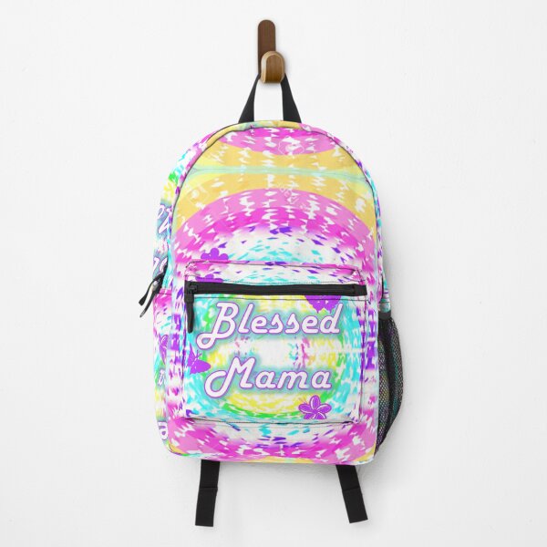 Item preview, TIE DYED BLESSED MAMA designed and sold by THE AMERICAN TEEVANGELIST.