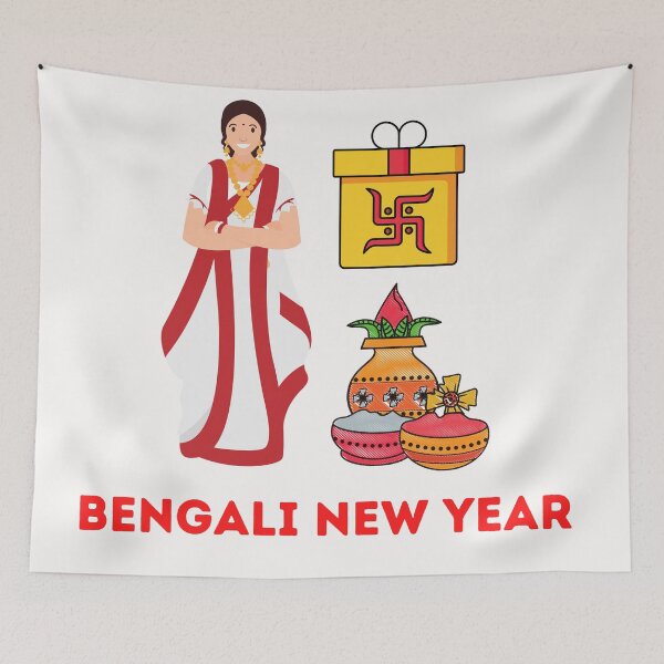 Artikelvorschau, Bengali Neujahr entworfen und verkauft von BhavyaBathla.