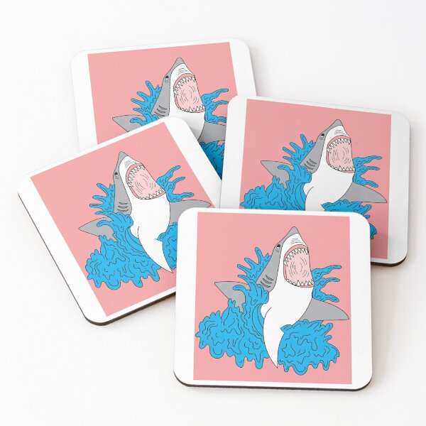 Item preview, Retro Vintage Shark Fish Nature designed and sold by flofin.