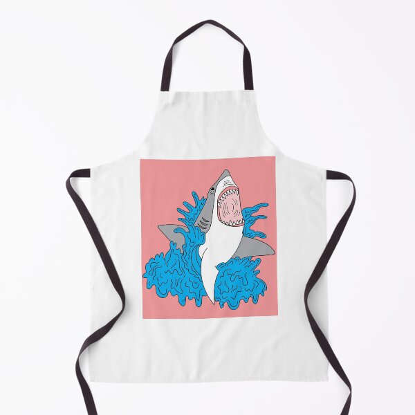 Item preview, Retro Vintage Shark Fish Nature designed and sold by flofin.