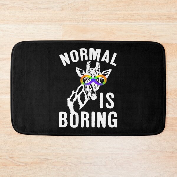 Item preview, Autism Awareness Normal Is Boring Infinity Symbol designed and sold by JacquelineEl.