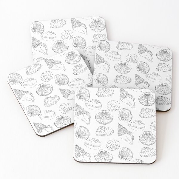 Item preview, Beach Shells designed and sold by Quick Brown Fox Canada.