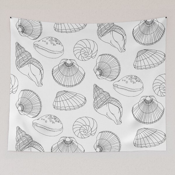 Item preview, Beach Shells designed and sold by Quick Brown Fox Canada.
