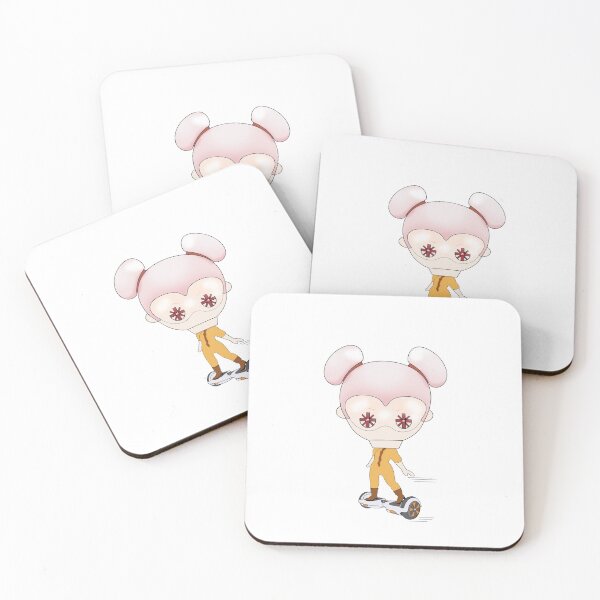 Item preview, girl on hoverboard  designed and sold by Spacedonuts.