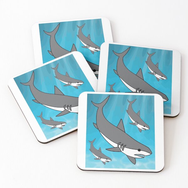 Item preview, Retro Vintage Shark Fish Nature designed and sold by flofin.