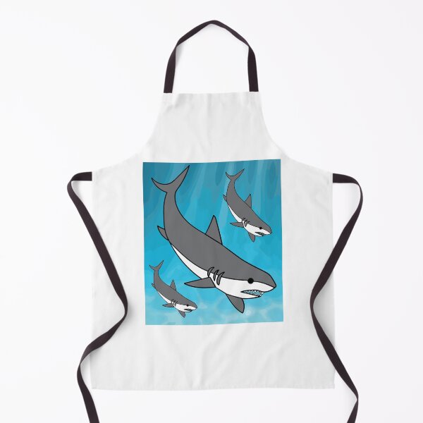 Item preview, Retro Vintage Shark Fish Nature designed and sold by flofin.