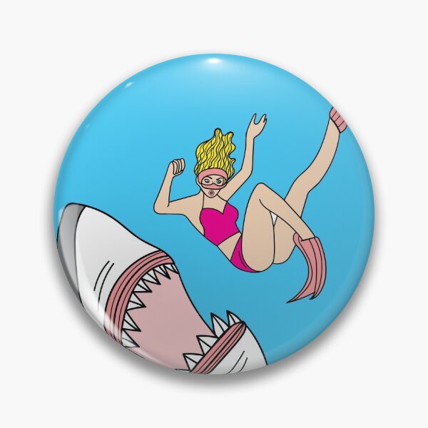 Item preview, Retro Vintage Shark Fish Nature designed and sold by flofin.