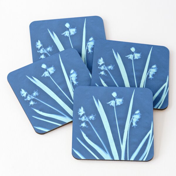 Item preview, Cyanotype Bluebells designed and sold by LymphomaLass.