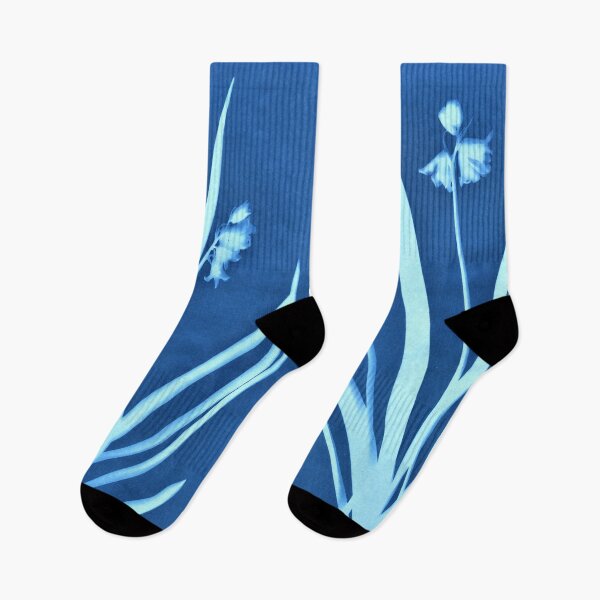 Item preview, Cyanotype Bluebells designed and sold by LymphomaLass.