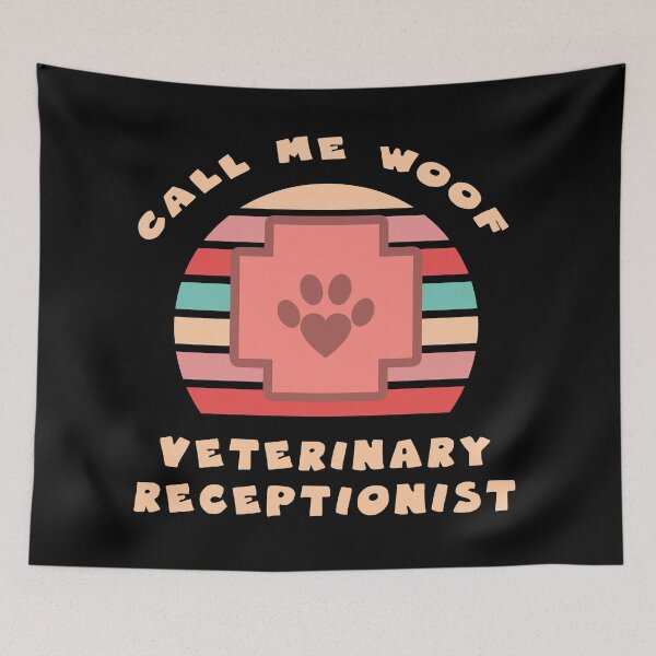 Item preview, veterinary receptionist designed and sold by GoranDesign.