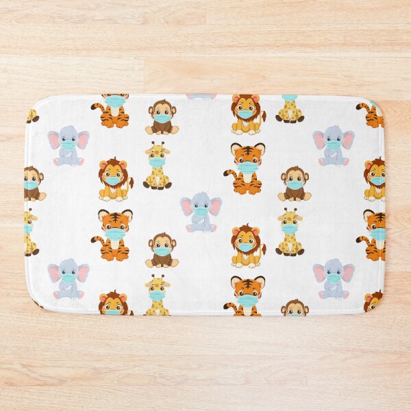 Item preview,  Funny Jungle Animals: Zoo Animals Wearing Facemasks designed and sold by remonss.