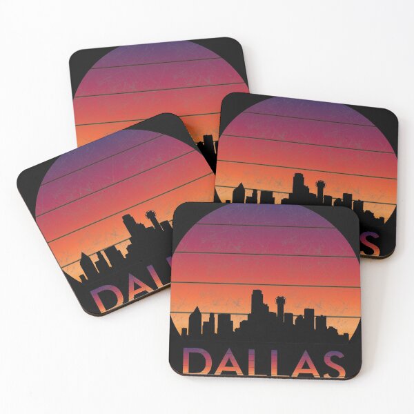 Item preview, Dallas sunset design, silhouette design, sunset design, atlanta skyline designed and sold by greatatlas.
