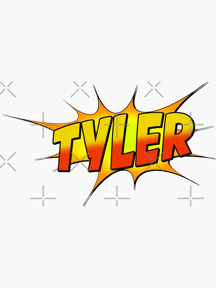Tyler Sticker 