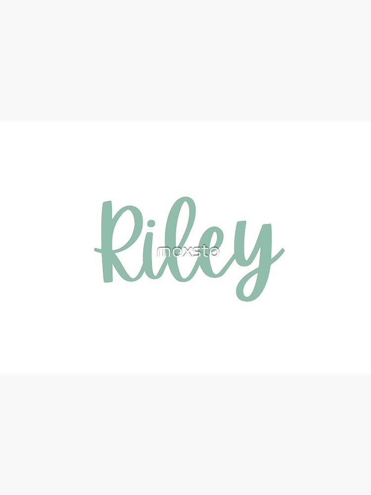 Riley (female) | Name Art Print