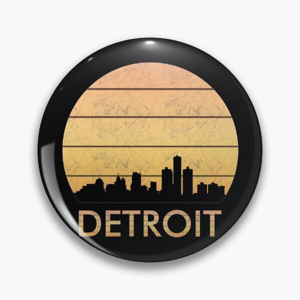 Item preview,  Detroit sunset design, silhouette design, sunset design, atlanta skyline designed and sold by greatatlas.