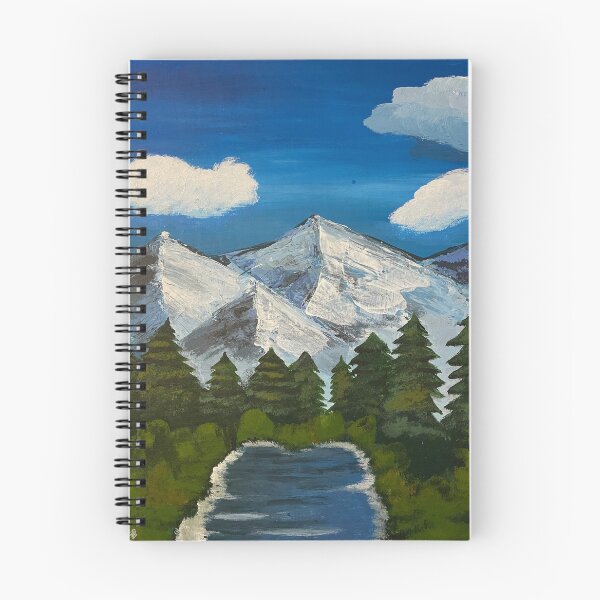 Artikelvorschau, Verschneite Berge entworfen und verkauft von Dianas-artshop.