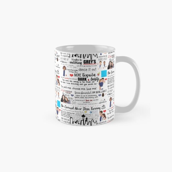 Grey’s Quote Collage Classic Mug