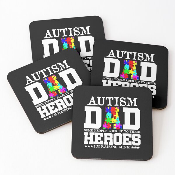 Item preview, Autism Dad My Son Is My Hero Autism Awareness designed and sold by JacquelineEl.