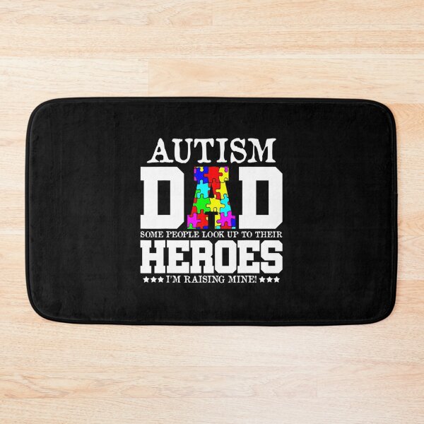 Item preview, Autism Dad My Son Is My Hero Autism Awareness designed and sold by JacquelineEl.