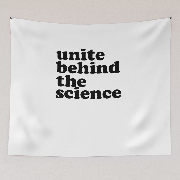 Item preview, Unite Behind The Science Love Environment Quote designed and sold by AritraSur.