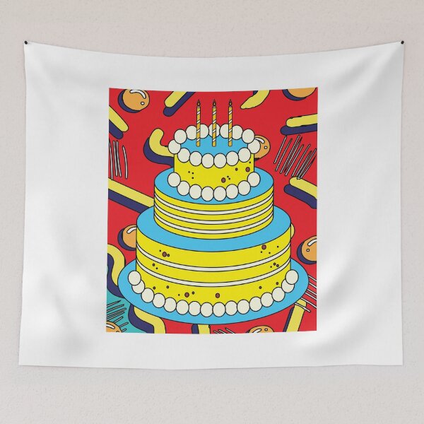 Item preview, Retro Cake Tart designed and sold by flofin.